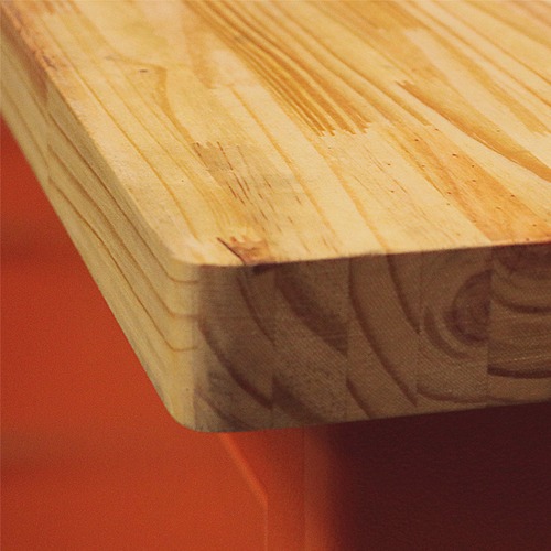 Bancada fechada com 5 gavetas e 1 porta retr�til - RLL-217AL