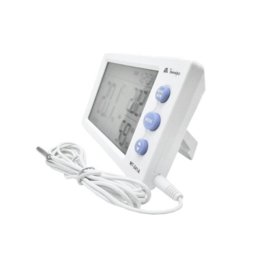 Relógio termo-higrômetro digital interno e externo - MT-241A Relógio termo-higrômetro digital interno e externo - MT-241A