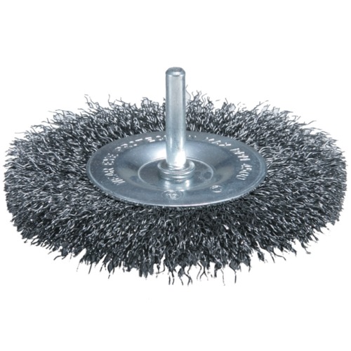 Escova de a�o circular ondulada 2