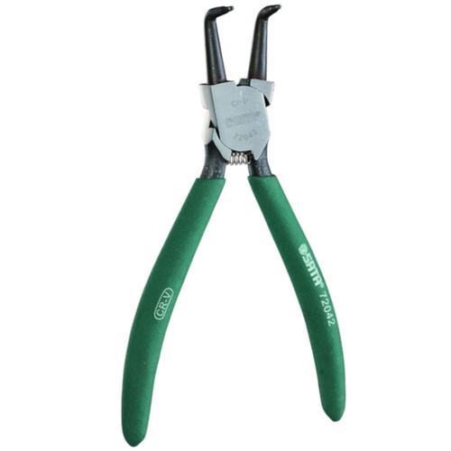 Alicate para anis interno bico curvo 7