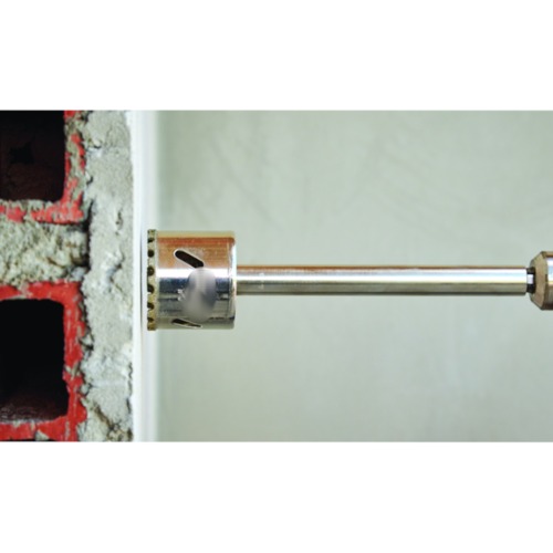 Serra copo diamantada 40 mm com haste de 6