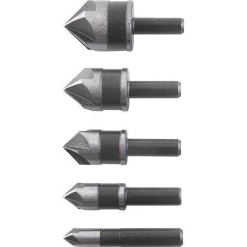 Jogo de escariadores de a�o r�pido 1/4