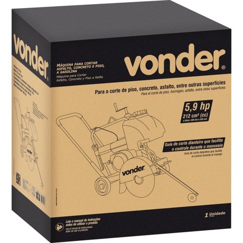 Cortadora de asfalto e concreto a gasolina 7 hp 300/350 mm