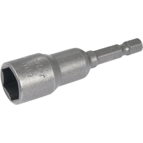 Soquete magn�tico sextavado 13 mm x 65 mm encaixe 1/4