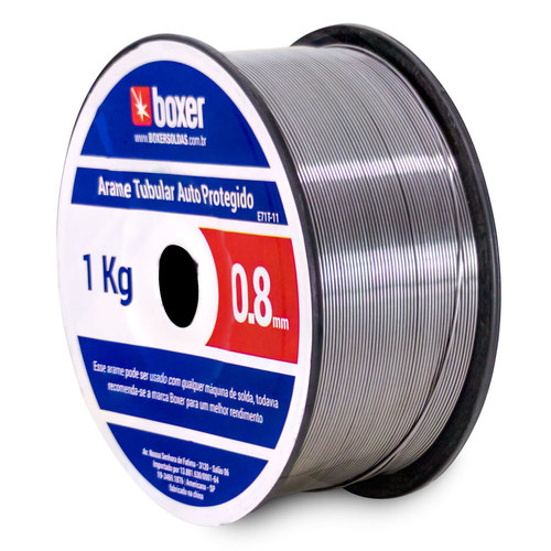 Arame para solda mig de 0,8 mm 1 kg uso sem g�s - 1570003