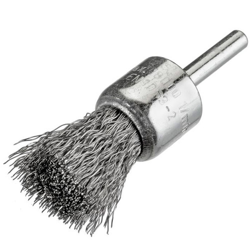 Escova de ao tipo pincel ondulada 25 mm