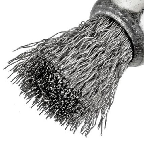 Escova de ao tipo pincel ondulada 25 mm