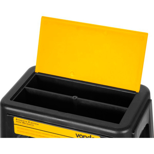 Banqueta para mecnico com bandeja porta ferramentas 