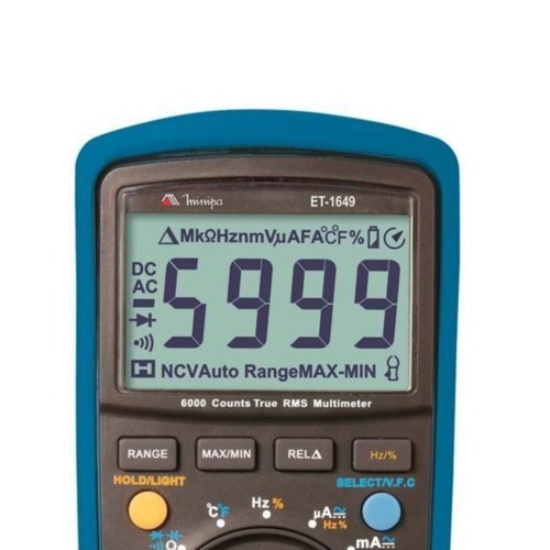 Multímetro digital portátil - ET-1649 Multímetro digital portátil - ET-1649