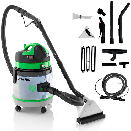 Extratora de carpete Aspirador 27 litros 1.400 watts - Lava PRO 220V Extratora de carpete Aspirador 27 litros 1.400 watts - Lava PRO 220V
