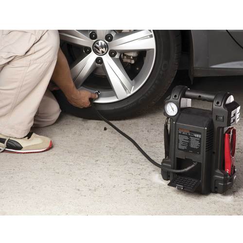 Auxiliar de partida 350A 12V com compressor integrado - JS350CC  110V/220V