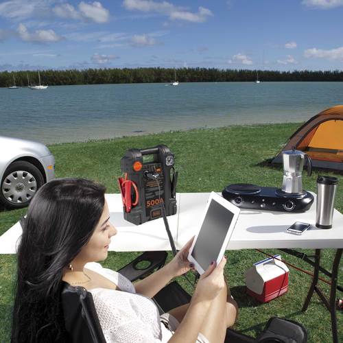 Auxiliar de partida 500 amperes 12 volts - JS500S  110V/220V