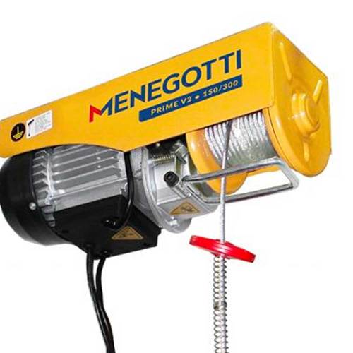 Guincho Talha elétrica 150/300 kg elevação até 12 metros - Prime V2 220V Guincho Talha elétrica 150/300 kg elevação até 12 metros - Prime V2 220V
