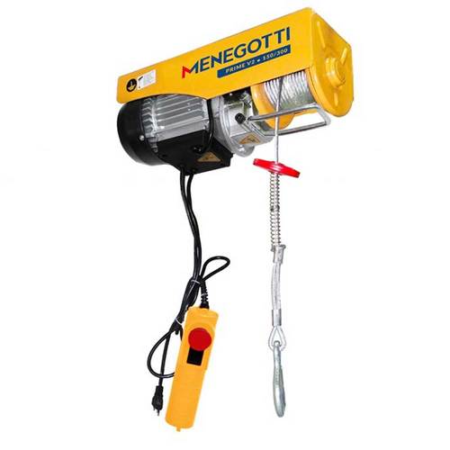 Guincho Talha elétrica 150/300 kg elevação até 12 metros - Prime V2 220V Guincho Talha elétrica 150/300 kg elevação até 12 metros - Prime V2 220V