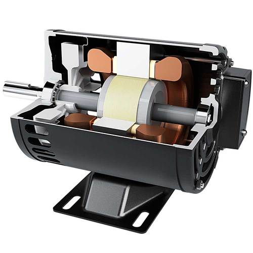 Motor el�trico 3 hp 4 polos aberto trif�sico - Premium IR3 