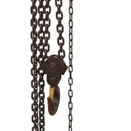 Talha manual capacidade de 3 toneladas com corrente de 3 metros