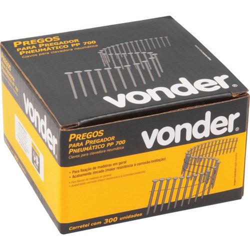 Prego anelado 2,5 x 70 mm carretel com 300 peas para o pregador PP 700