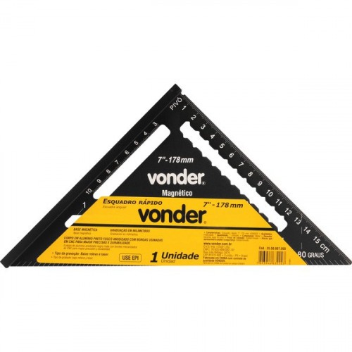 Esquadro rápido 7 Esquadro rápido 7