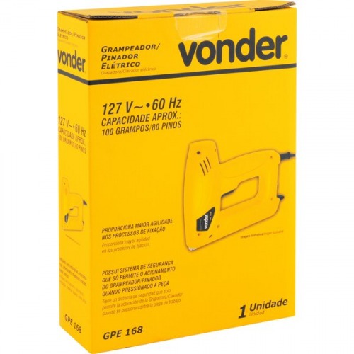 Grampeador e pinador el�trico capacidade de 8 � 16 mm - GPE 168  220V