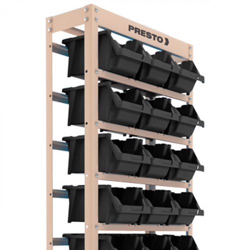 Estante metálica com 27 gavetas n° 5 preta - 43009 Estante metálica com 27 gavetas n° 5 preta - 43009