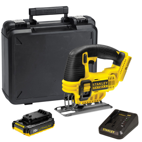 Serra tico tico a bateria 20 volts velocidade varivel com maleta FatMax - STCT1860D1  110V/220V