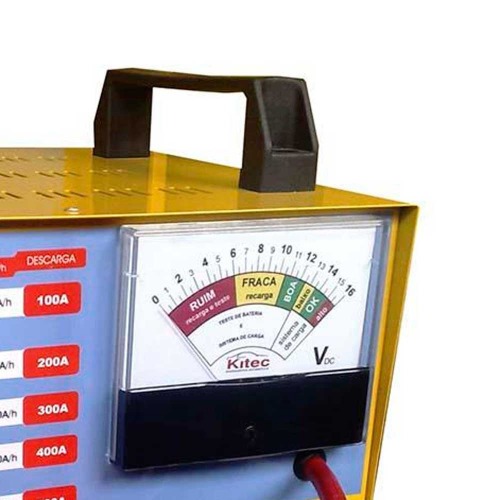 Testador de bateria e sistema de carga 36 a 250 A/h - TBK500