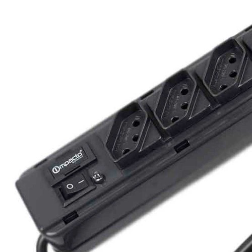 Filtro de linha 5 tomadas 1,1 m 10A preto