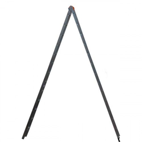 Escada de alumnio extensvel 2,30 x 3,25 m 2 x 6 degraus 3 em 1