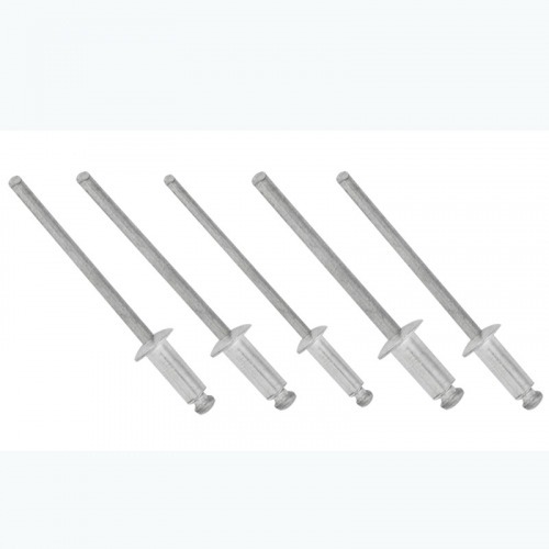 Rebite de repuxo em alumínio com 60 peças - 1777 Rebite de repuxo em alumínio com 60 peças - 1777