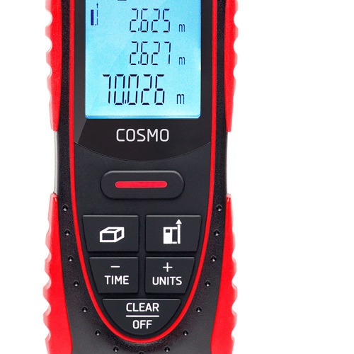 Trena a laser com leitura de at� 70 metros - Cosmo