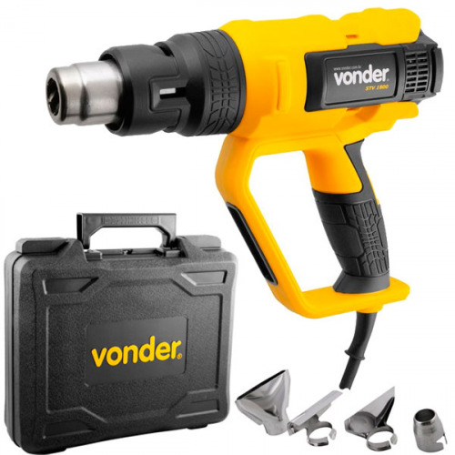 Soprador t�rmico digital 1800W 50 a 650�C 2 est�gios com acess�rios - STV 1800  220V