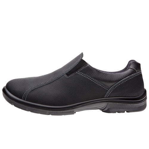 Sapato de seguran�a com el�stico preto - Service