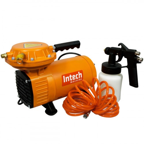 Compressor ar direto 3,8 pés com pistola e mangueira - WindJet 110V/220V Compressor ar direto 3,8 pés com pistola e mangueira - WindJet 110V/220V