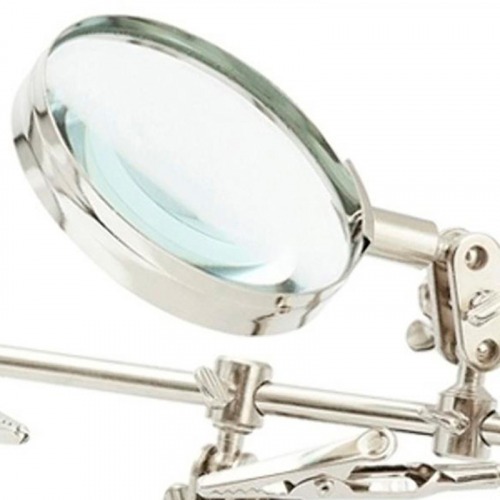 Lupa com garras e suporte