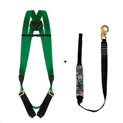 Cinto de segurança CG 700E + talabarte - CG 344AB Cinto de segurança CG 700E + talabarte - CG 344AB