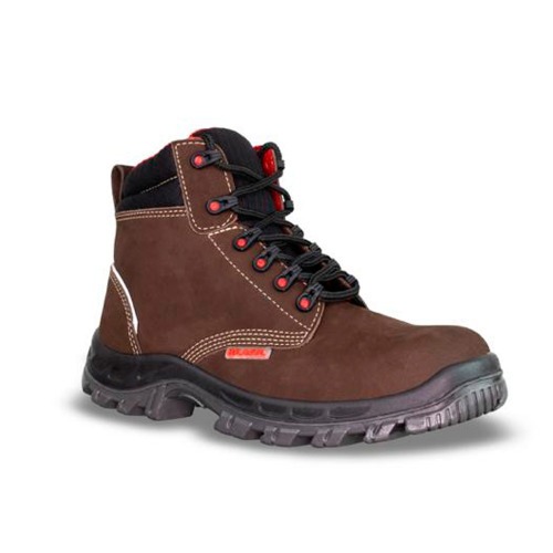 Botina bidensidade couro nobuck com cadaro - BSGN