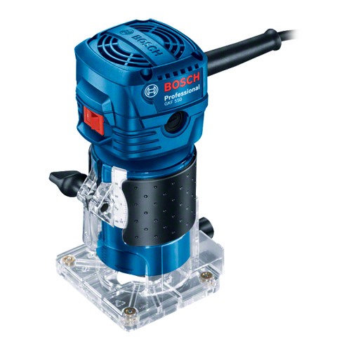 Tupia manual 550 watts com pinça de 6 mm e 1/4 Tupia manual 550 watts com pinça de 6 mm e 1/4