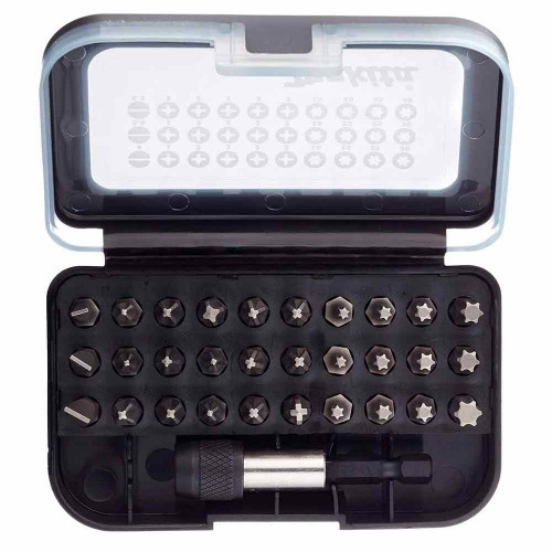 Jogo de bits com fixador magn�tico com 31 pe�as