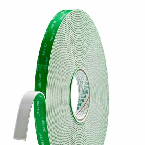 Fita adesiva dupla face espuma 19 mm x 20 metros branca - IG-110WF Fita adesiva dupla face espuma 19 mm x 20 metros branca - IG-110WF