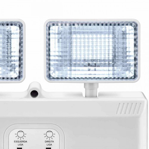 Luminria de emergncia LED 2.000 lmens com 2 faris - 48LEM2KL0000  110V/220V