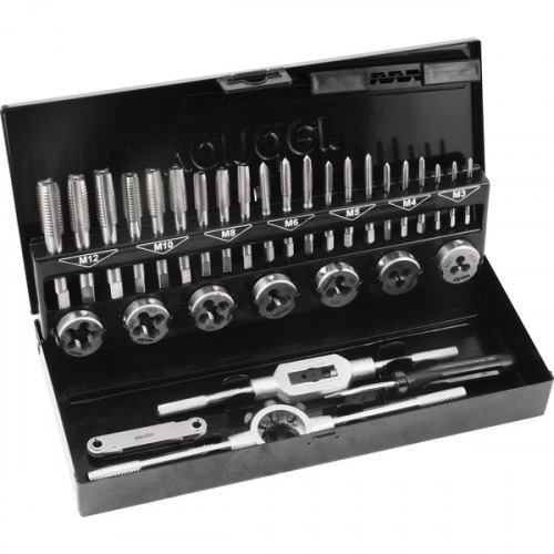 Jogo de macho e cossinetes com 32 peas 