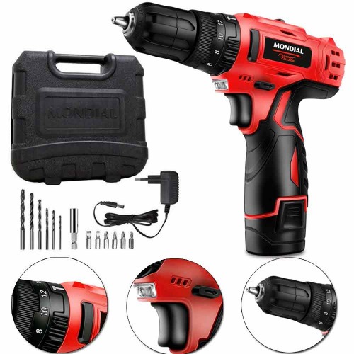 Furadeira Parafusadeira de impacto 3/8 Furadeira Parafusadeira de impacto 3/8