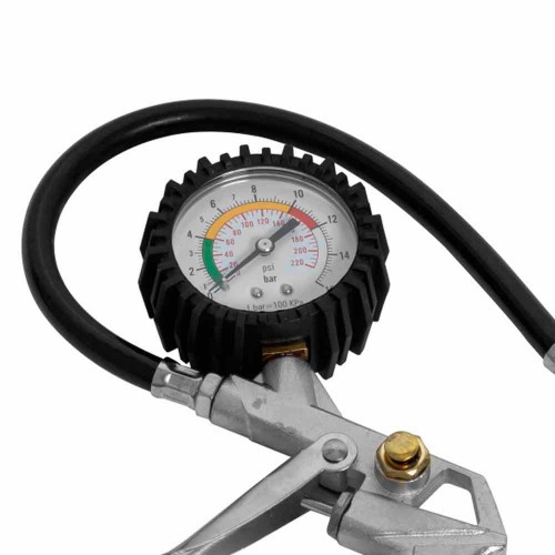 Calibrador de pneu com man�metro - 0165