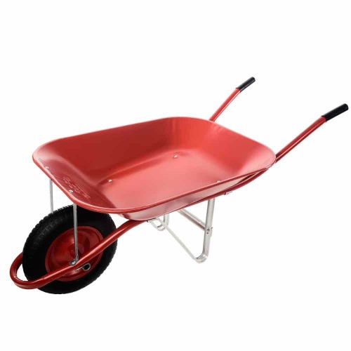 Carrinho de m�o ca�amba met�lica 45 litros vermelho - Gordini Soft