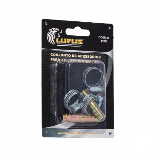 Kit de acess�rios para ar comprimido com 5 pe�as - 2098