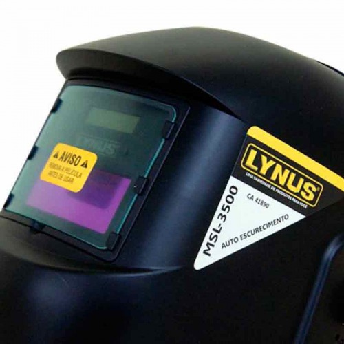 Máscara de solda com escurecimento automático tonalidade 11 - MSL-3500 Máscara de solda com escurecimento automático tonalidade 11 - MSL-3500