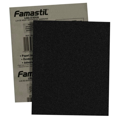 Kit 20 Folhas de lixa D'gua - F51.01