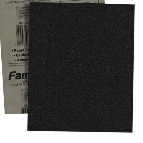 Kit 20 Folhas de lixa D'gua - F51.01