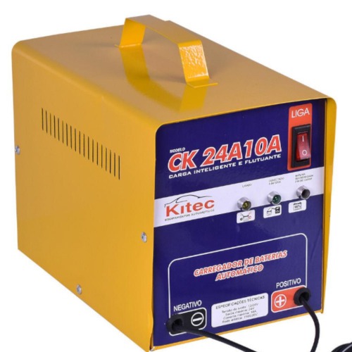 Carregador de bateria port�til 12/24V 10A - CK24A10A  110V/220V