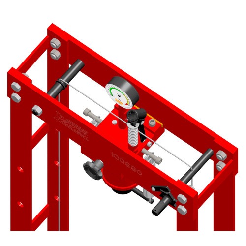 Prensa hidrulica desmontvel capacidade 15 toneladas - 100990
